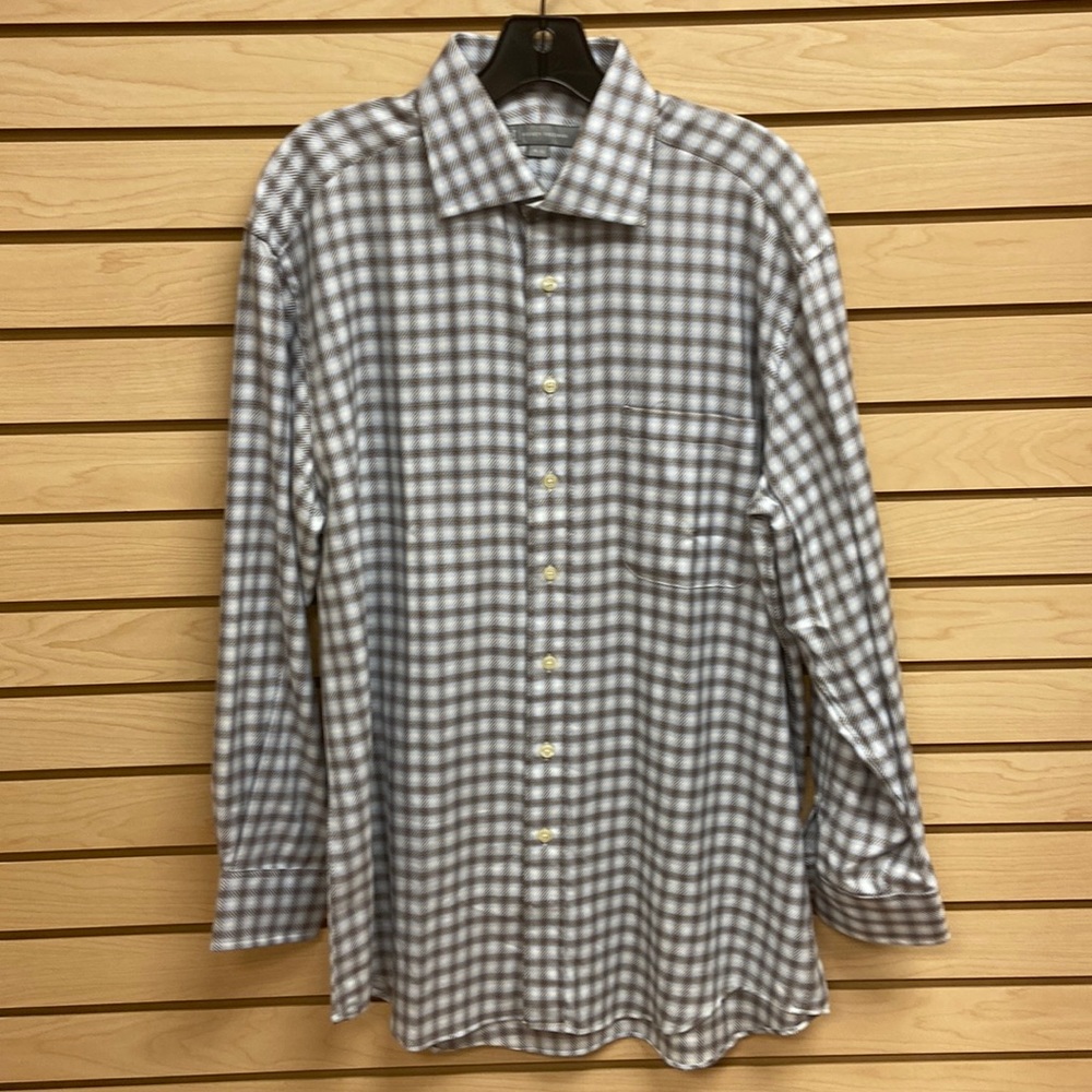 Hickey Freeman elegant men shirt Size 16
